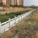 广元 白麻河道栏杆效果展示图