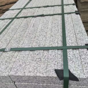 广元 白麻花岗岩直行盲道石，盲条，地铺石