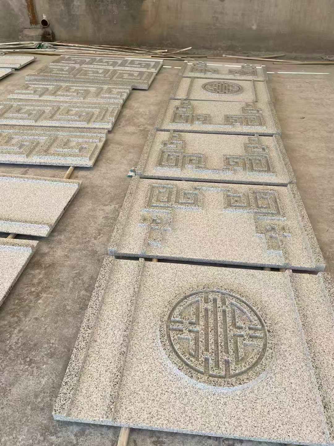 广元 白麻花岗岩外墙立面雕刻板