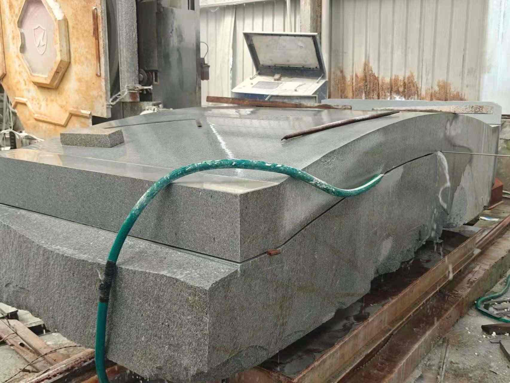 广元 芝麻灰异型加工-拱桥