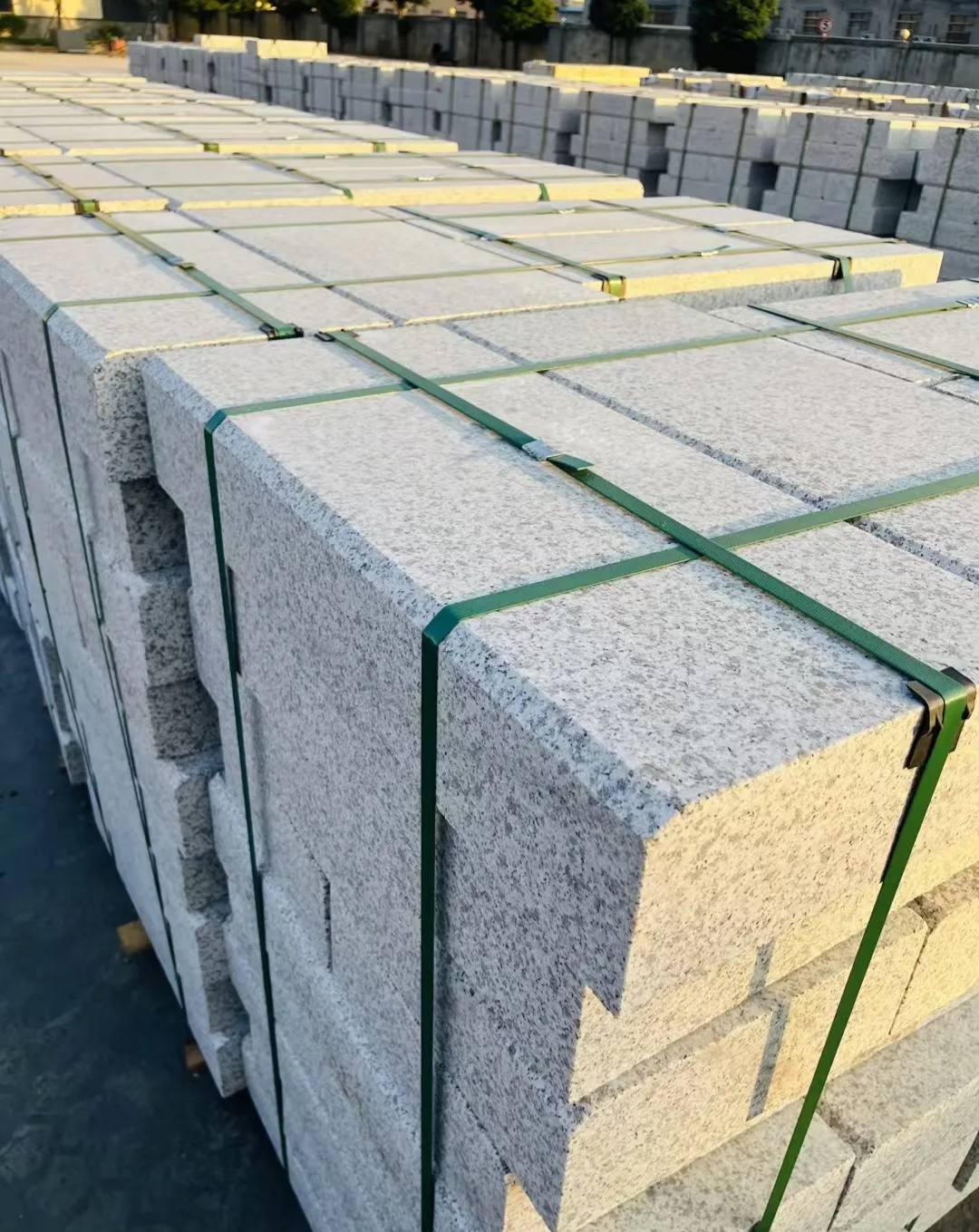 广元 白麻花岗岩路沿石，马路牙子，路缘石，平石，立缘石等