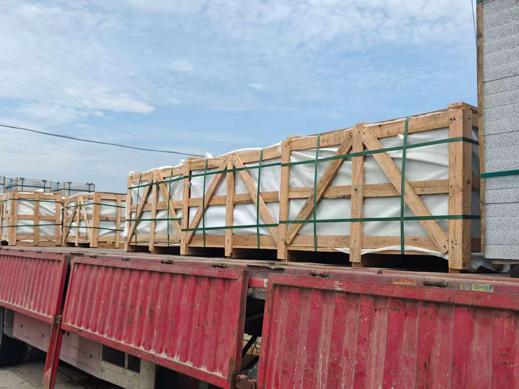 广元 芝麻白花岗岩地铺石出口专车-泰国游