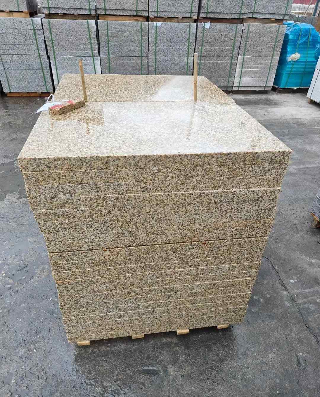 广元 湖北黄金麻花岗岩石材荔枝面外墙石材