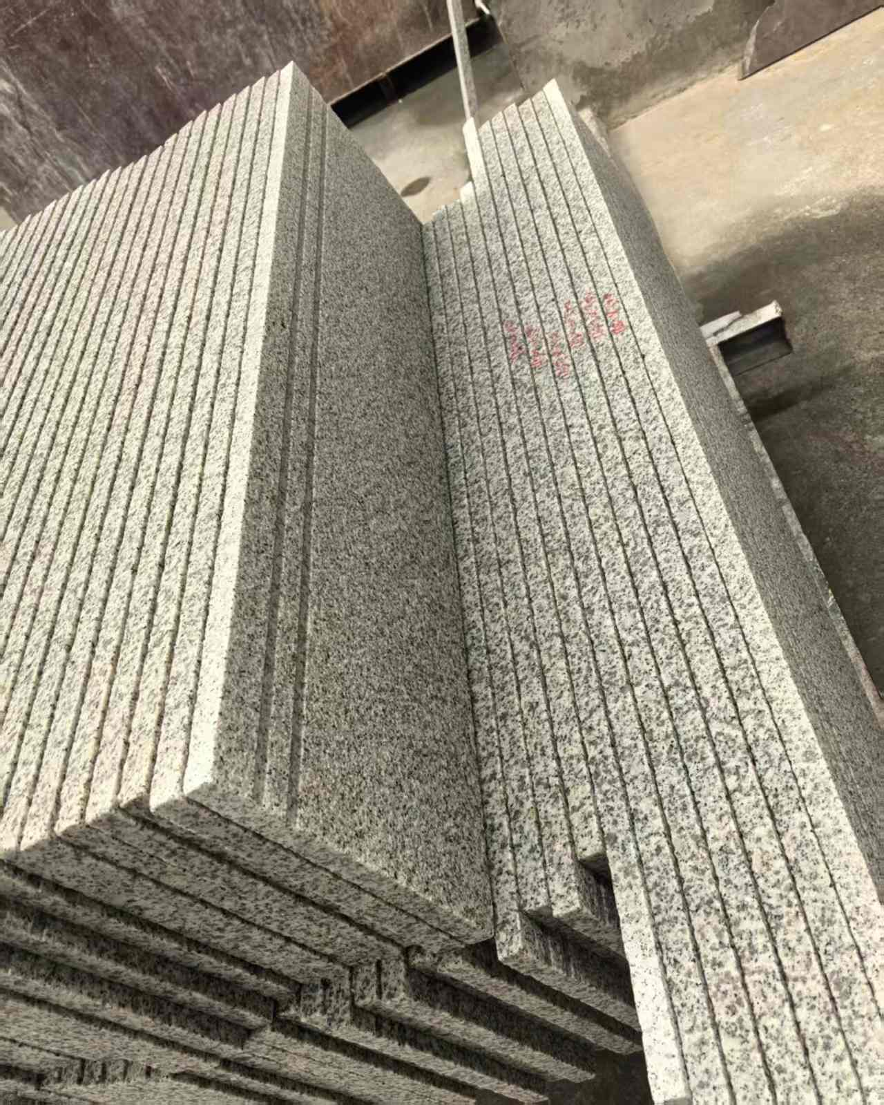 广元 白麻荔枝面花岗岩楼梯踏步